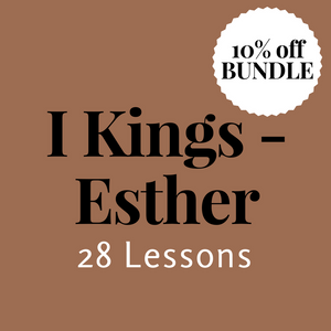 I Kings-Esther