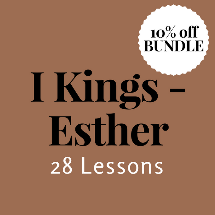 I Kings-Esther